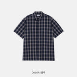 Beo Checked Half Shirt (2color)