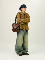 EE Two Pocket Collar Work Jacket