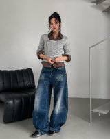 Hug Basic Standard U-Neck Knit