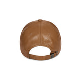 VA Cubic Stud Veganleather Ball Cap / Camel