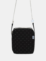 クロス ポーチ (black pin dot)