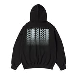 25SS ノイズモーションロゴフーディー ブラック