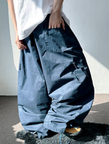 Molpure Cargo Balloon Fit Pants 4color