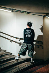 LIVE LIKE HONEY BADGER LONG-SLEEVE BLACK