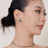 プチベアピアス_ブルー