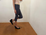 shirring neck tee