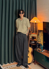 Loose-Fit Scalloped Collar T 6COLOR