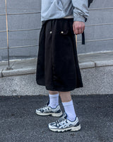 Easy Side Snap Bermuda Sweat Pants