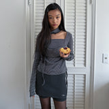 Jennie Long Sleeve Top BLACK