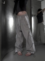 smoke track summer pants (2color)