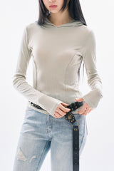 Noah see-through hooded t-shirt
