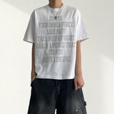 アーバンレタリングクロップ半袖Tシャツ