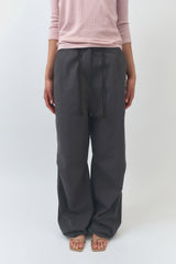 Peach Parachute Pants / Ash Brown
