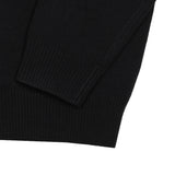 [Unisex]リザーブボタンオーバーフィットカーディガン[BLACK]