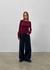 [MADE] Kerit Brushed Fleece Pocket Cotton Pants