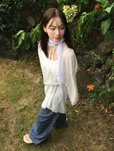 Ocean Shell Wide Pants (2c)