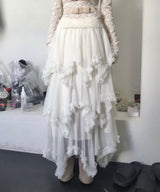 ティアズオブロングシフォンドロップアシンメトリックsk