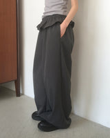 Polan Frill Skirt Nylon Pants