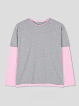 coloration cutout layered T