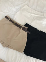 basic mini skirt pants
