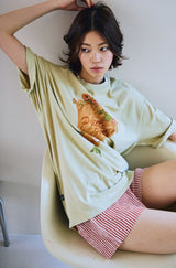 26SS★ DTP プチ フラワー ショートスリーブ Tシャツ