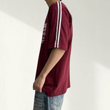 Jeonde track short-sleeved T-shirt (3 colors)
