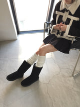 Half flatform ugg boots