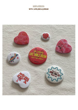 pin badge set