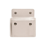 DOT Pocket 3-layer Half Wallet Coin Money Card Wallet warm gray