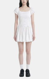 Aveline Ruched Bubble Dress