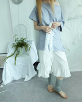 FRILL LOW HALF PANTS