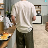 LMN Rickel フェリスラウンドオーバーサイズフィット半袖Tシャツ (4 colors)
