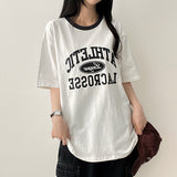 クリアリー カラーリング ボクシーフィット半袖Tシャツ