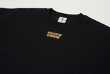 スパークルロゴTシャツ - BLACK
