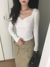 Mayby Shirring Tee