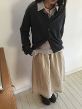 Engadin Round Cardigan (6Colors)