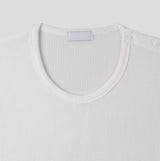 Waffle Button Wide Long Sleeve