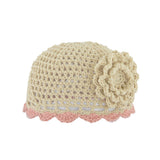 【MADE】Doyoubi Dimanche PeppoBBeBBo knitted beanie[Beige/Pink]