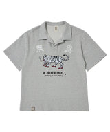 ムウィピン二ット1/2 コーラーtシャツ