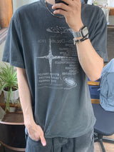 1926ピグメント‐ダイド ショートスリーブTシャツ(3 Colors)
