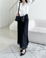 Rody texture layered blouse