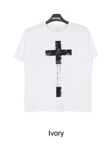 ロヘフ クロス ショートスリーブ Tシャツ