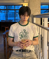 Drawing Rough Ringer T-Shirts - 4COLOR