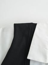 Alessa Layered Collar Slim Top