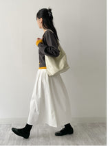 Weekly Tencel See-through Long Sleeve T-shirt