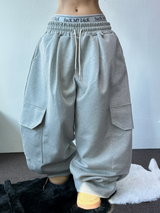 M-3XL✨オーバーフィットボクシーチェックスカート🖤🩶💙✨4カラー