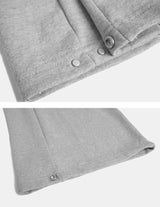 Snap Wide Sweat Pants