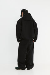 MOUNTAIN 3L SEAM SEALING WIDE VENTILATION PANTS BLACK