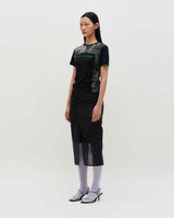 ブロックグラフィックSS Tシャツ_ ブラック