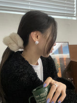 [92.5silver] ジュエルハートピアス